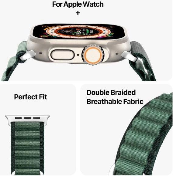 Produktbild Dux Ducis GS Series Nylon Armband (42 mm, 44 mm, 45 mm, Nylon)