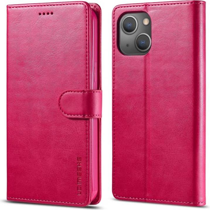 Image du produit LC.Imeeke Galaxy S25 Plus - Wallet Etui mit 3 Kartenfächern & Magnetverschluss, Pink (Samsung Galaxy S25+)