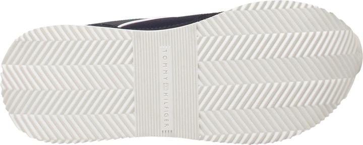 Produktbild Tommy Hilfiger Damen Runner Sneaker Elevated Feminine Runner Sportschuhe, Blau (Space Blue), 38 EU (38)