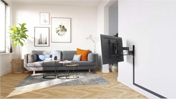Produktbild Vogels Kabelkanal,80cm,Schwarz,Vertikal oder Horizontal montierbar (Kabelkanal, 80 cm)