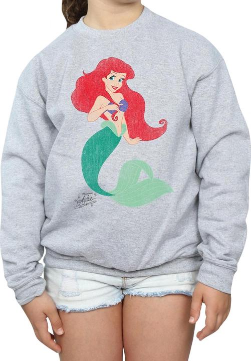 Produktbild Disney Princess Girls Classic Ariel Sweatshirt (152, 158)