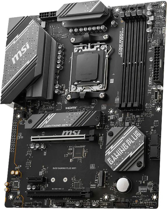 Actual product image MSI B650 GAMING PLUS WIFI (AM5, AMD B650, ATX)