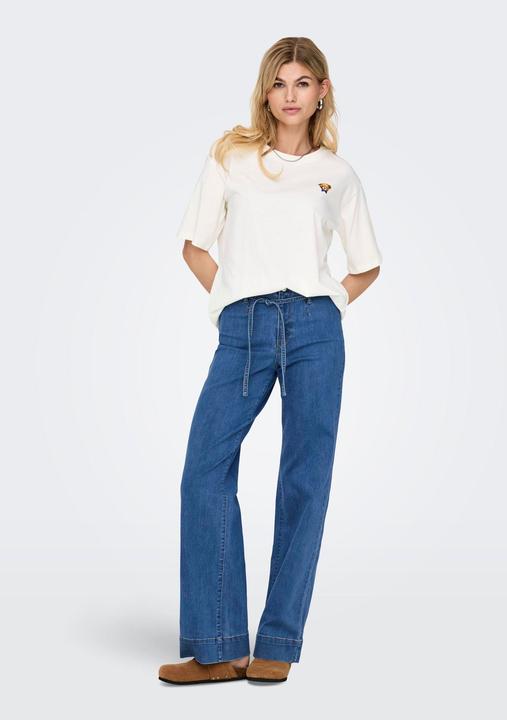 Produktbild Only ONLJUICY-WAUW Hohe Taille Weiter Beinschnitt Jeans Jeans mit weitem Bein (32)