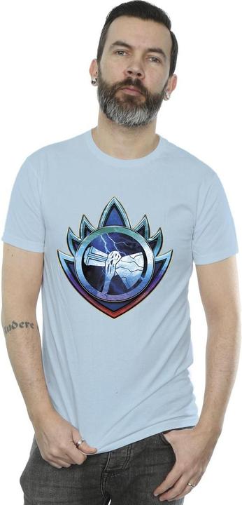 Actual product image Mens Thor Love And Thunder Stormbreaker Crest T-Shirt (S)