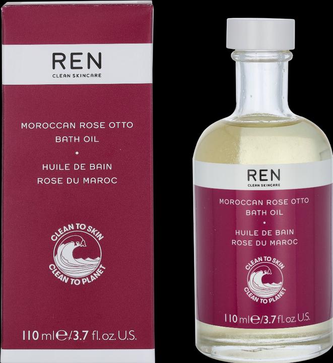 Actual product image Ren Moroccan Rose Otto Bath Oil 110ml (110 ml, Bath oil)