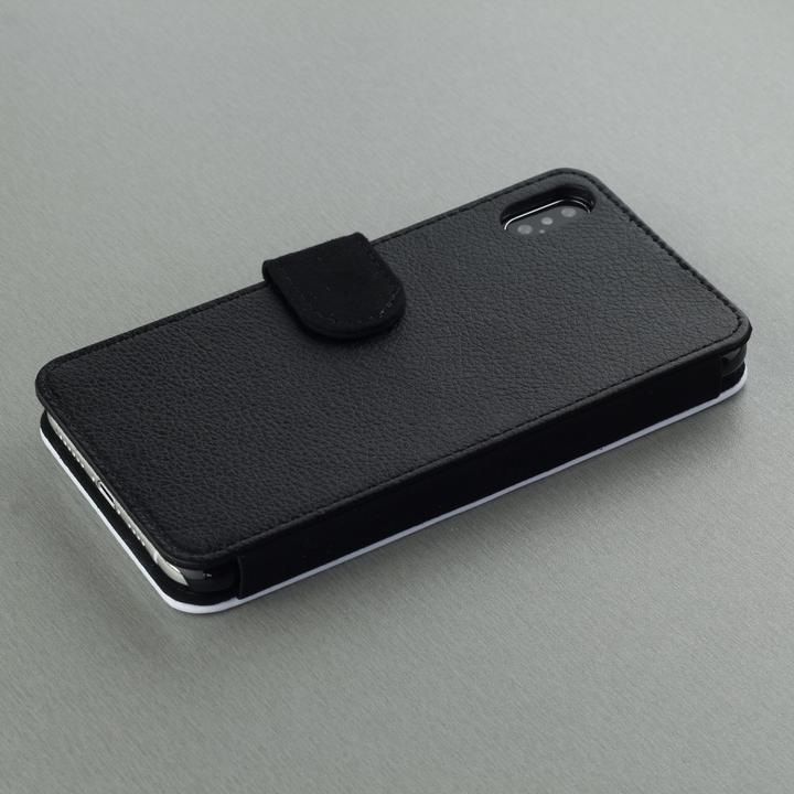 Immagine prodotto PhoneLook Copertina del portafoglio nero Palme a strisce dorate (Apple iPhone XS Max)