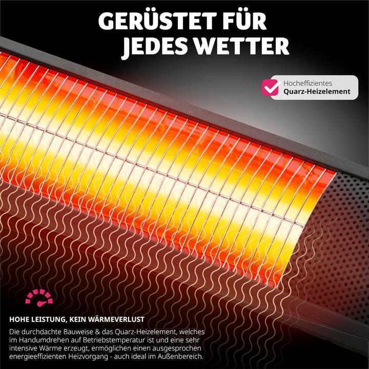 Produktbild tectake Infrarotheizstrahler (3000 W)