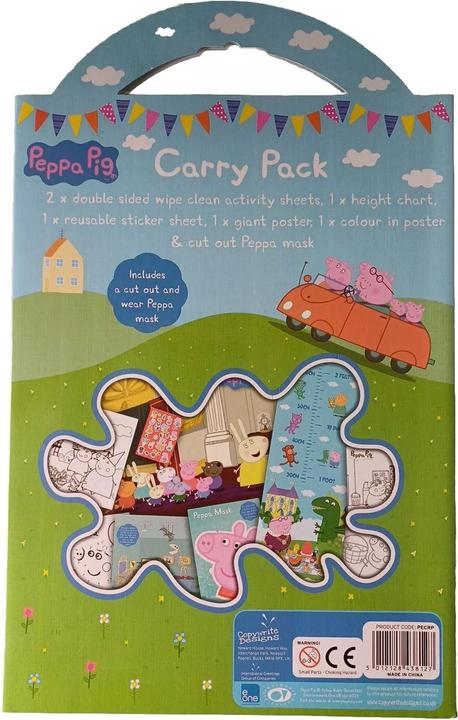 Actual product image Peppa Pig Characters Art Carry Case