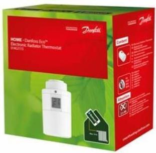 Actual product image Danfoss ECO radio radiator thermostat