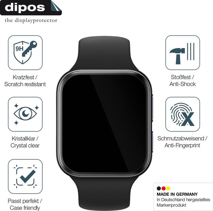 Image du produit Dipos Film de Protection d’écran Anti-Shock (1 pièce(s), Oppo Watch 3)