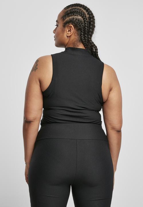 Produktbild Urban Classics Ladies Sleeveless Rib Turtleneck Body (5XL)
