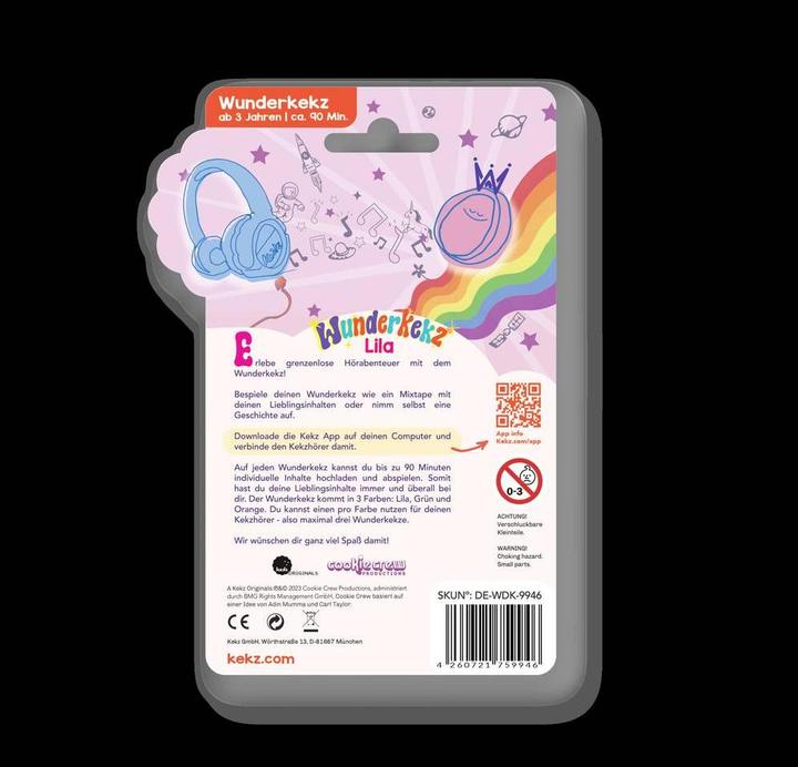 Actual product image Kekz WunderKekz Purple (German)