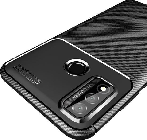 Actual product image MU Style Carbon Fiber TPU Softcase Series (Huawei P Smart (2020))
