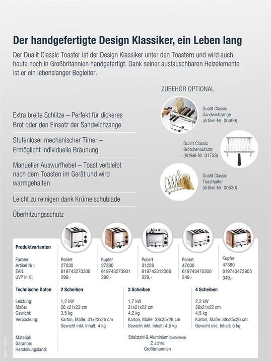 Productafbeelding Dualit 2er Vario New Gen chroom