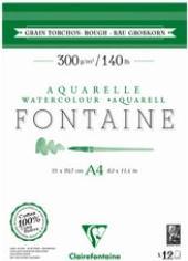 Produktbild Clairefontaine Fontaine Aquarellblock (200 x)