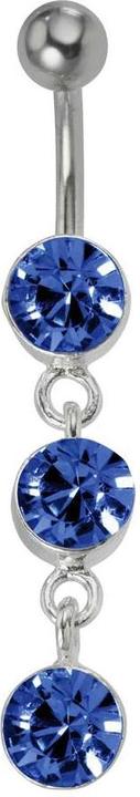 Image du produit Bijouteria Piercing nombril (Acier inoxydable, Argent 925, Cristallin)