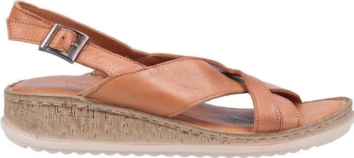 Actual product image Hush Puppies Elena Wedge Leather Sandal (41)