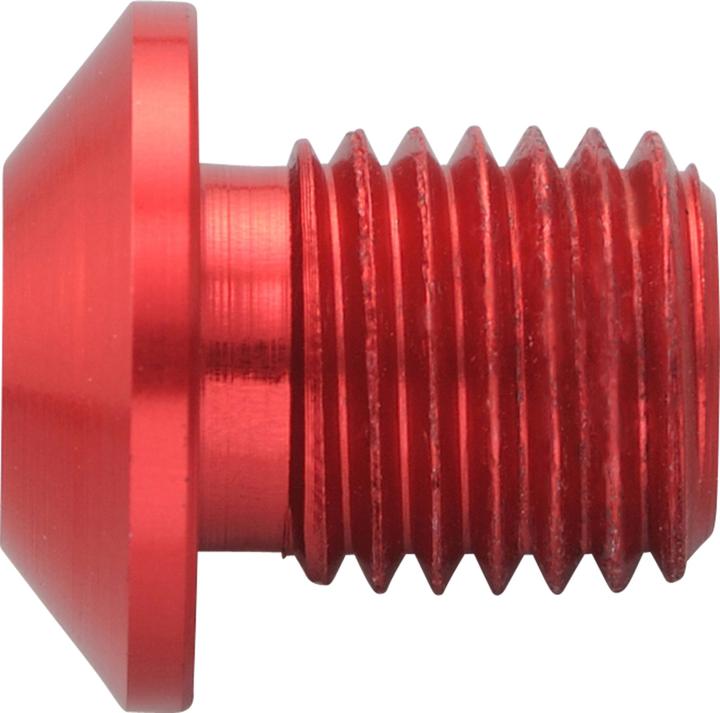 Produktbild Daytona Schraubenkappe CNC-Aluminium rot eloxiert F. Spiegel Gewinde M10 X P1.25 Rechtsgewinde
