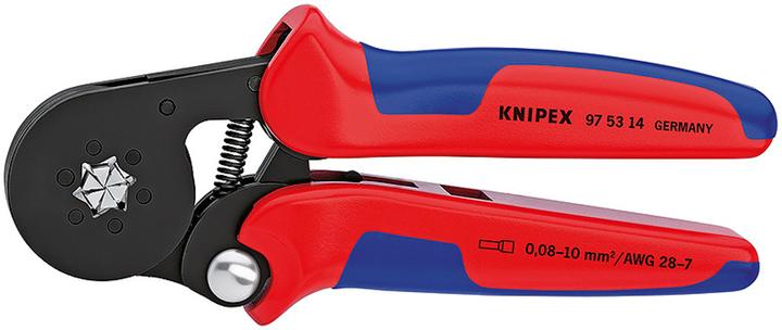 Produktbild Knipex Selbsteinstellende Crimpzange für Aderendhülsen (180 mm)