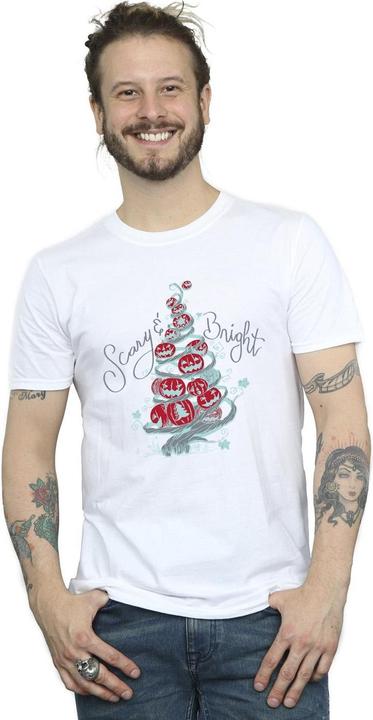 Immagine prodotto Disney The Nightmare Before Christmas Scary & Bright Maglietta Uomo (4XL)