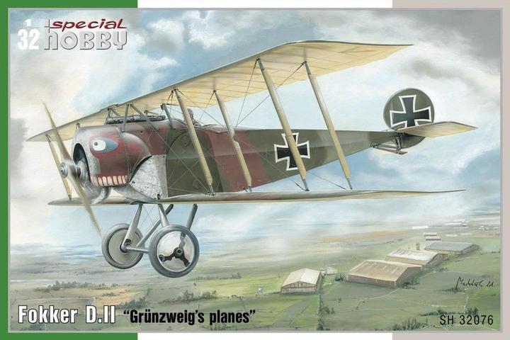 Immagine prodotto Special Hobby Fokker D.II "Gli aerei di Grünzweig