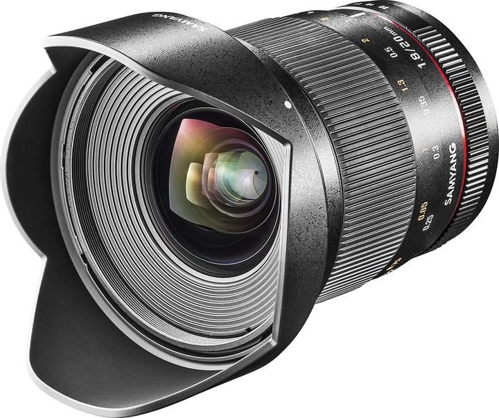 Productafbeelding Samyang 20mm f/1.8 ED AS UMC - Canon EF (Canon EF, Volledig formaat)