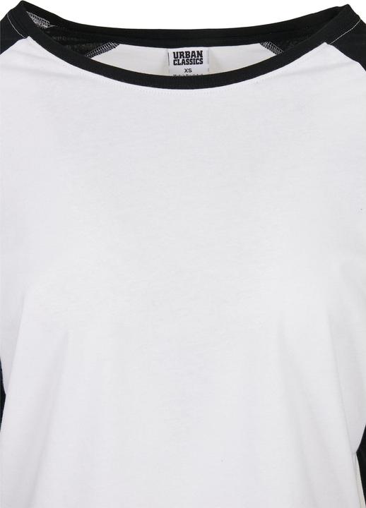 Immagine prodotto Urban Classics Donna Raglan a maniche lunghe a contrasto (S)