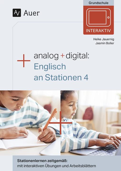 Produktbild Analog + digital: Englisch an Stationen 4 (Deutsch, Jasmin Boller, Heike Jauernig, 2024)