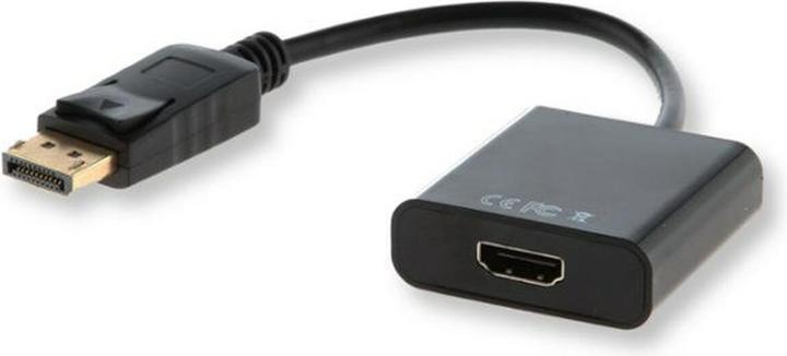 Image du produit Savio CL-55 Adaptateur de câble vidéo DP HDMI A (0.20 m, DisplayPort)