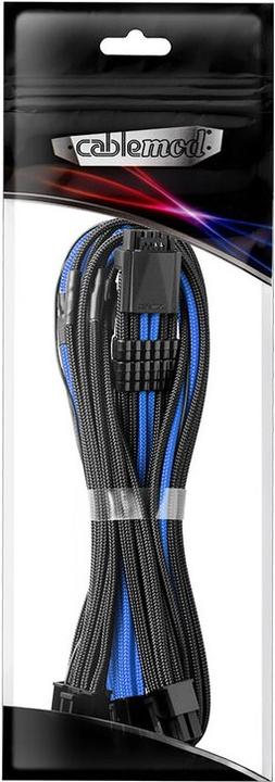 Produktbild CableMod RT-Series Pro ModMesh 12VHPWR auf 3x PCI-e Kabel für ASUS/Seasonic - 60cm, schwarz/blau
