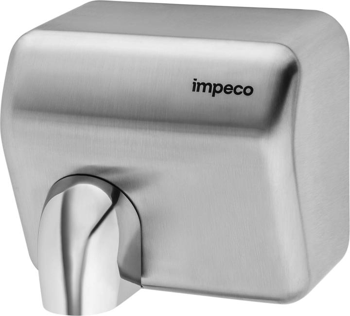 Impeco Sensor Händetrockner Turboblast Edelstahl matt 2500 W Drehdüse 360°, zur Wandmontage geeigne