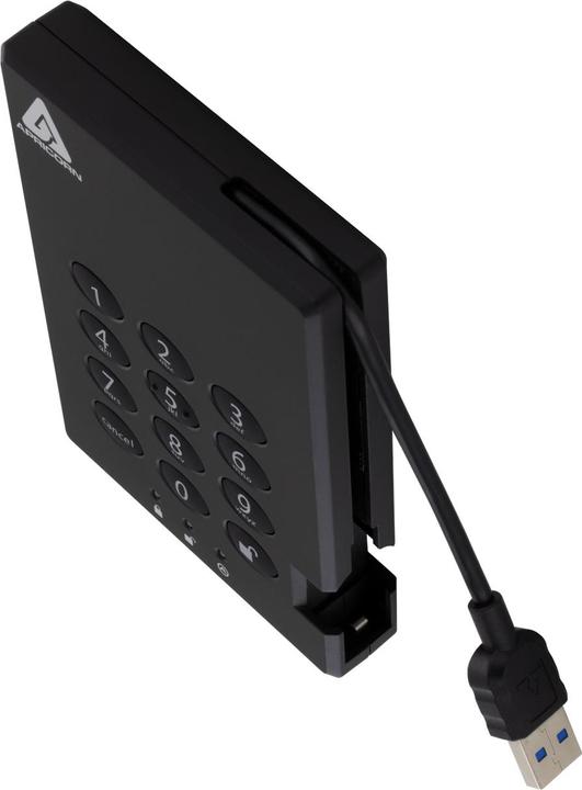 Actual product image Apricorn Aegis Padlock Fortress A25-3PL256-S4000F - 4 TB SSD - external (portable) (4000 GB)