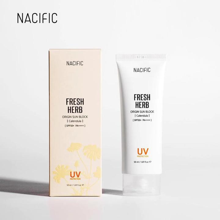Produktbild Nacific Fresh Herb Origin Sun Block (Sonnencreme, SPF 50, 50 ml)