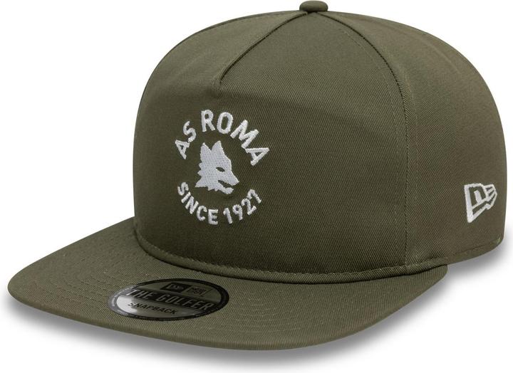 New Era Golfer Snapback Cap - AS Roma oliv (One Size)