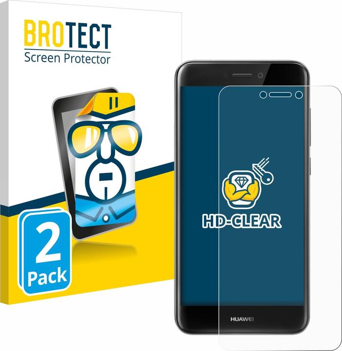 Produktbild BROTECT Schutzfolie Displayschutz Klar (2 Stück, Huawei P8 Lite (2017))