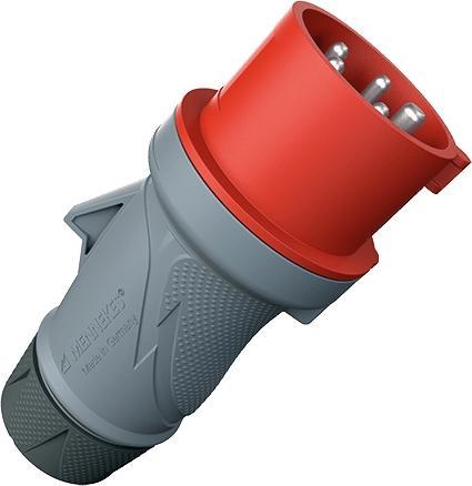Actual product image Mennekes CEE plug Xtra R 16A 5p 6h 400V IP54 (CEE 16/5)