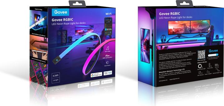 Produktbild Govee Gaming (RGBIC, 200 cm, Indoor)