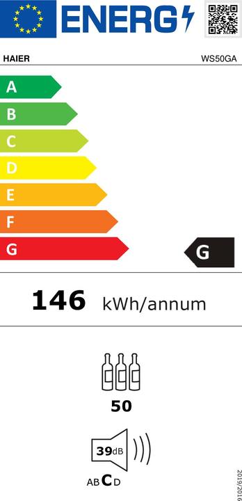 Energy Label Haier Ws50ga