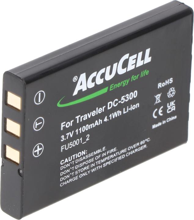 Produktbild AccuCell Akku Aiptek Pocket DV T 200 Akku 4809000015 (Akku)