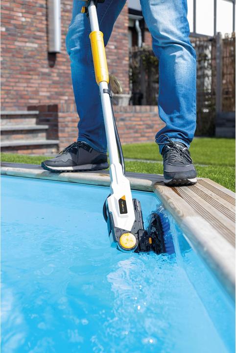 Productafbeelding Batavia 18V borstelloze Twin Brush Accu Reinigingsborstel met blauwe borstel (zonder accu en lader)