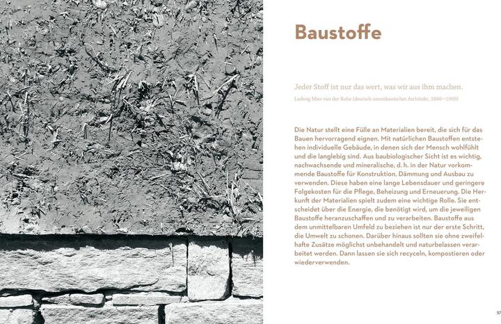 Produktbild Gesundes Bauen und Wohnen - Baubiologie für Bauherren und Architekten (Deutsch, Petra Liedl, Bettina Rühm, 2024)