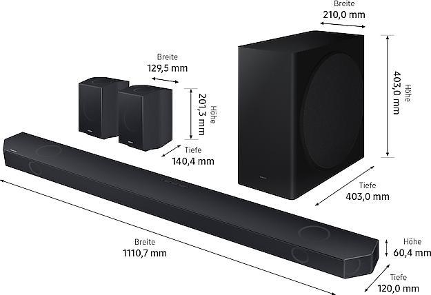 Produktbild Samsung HW-Q935GC/ZG (540 W, 9.1.4 Kanal)