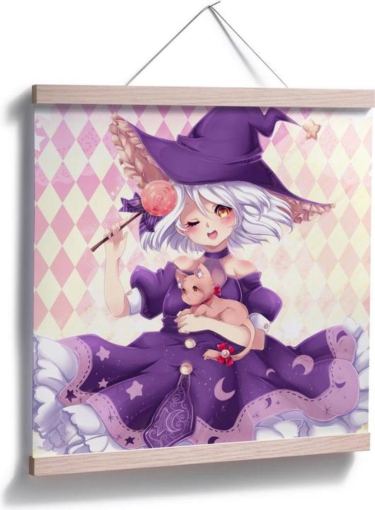 Produktbild Trenddeko La Doll Blanche - Little Witch (30 x 30 cm)