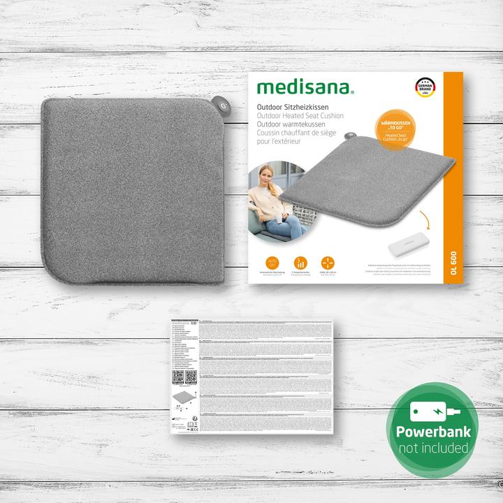 Immagine prodotto Medisana OL 600 Cuscinetto termico per linee esterne (40 x 40 cm)
