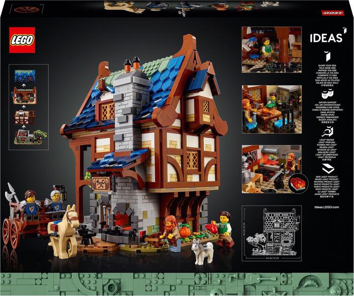 Actual product image LEGO Medieval forge (21325, LEGO Ideas, LEGO Rare Sets)