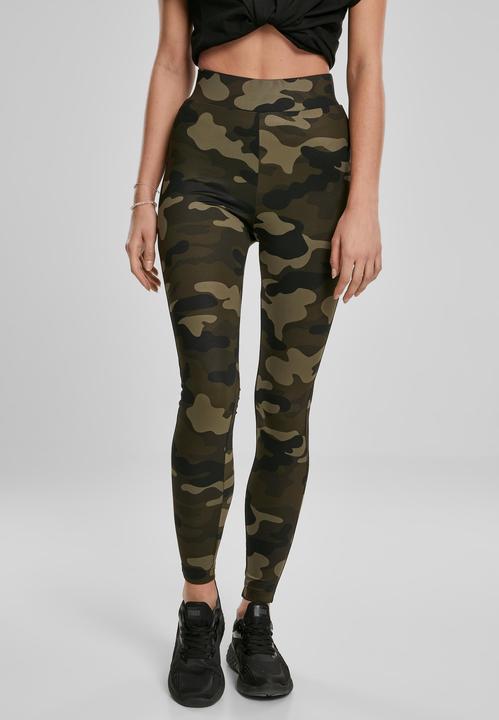 Immagine prodotto Urban Classics Leggings tecnici camo a vita alta da donna (3XL)