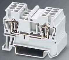Actual product image Phoenix Contact TB,Spring-cage,Width:4.2mm,white
