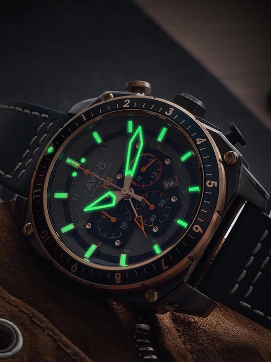 Image du produit AVI-8 AV-4100-07 Hawker Hunter Dual Time (Chronographe)