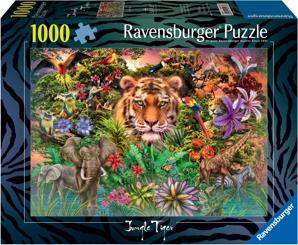 Immagine prodotto Ravensburger Puzzle 1000 Tiger im Garten (1000 pezzi)