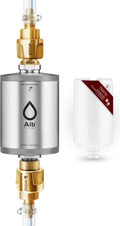 Image du produit Alb filter TRAVEL Nano Trinkwasserfilter - Keimsperre für den Festeinbau Edelstahl